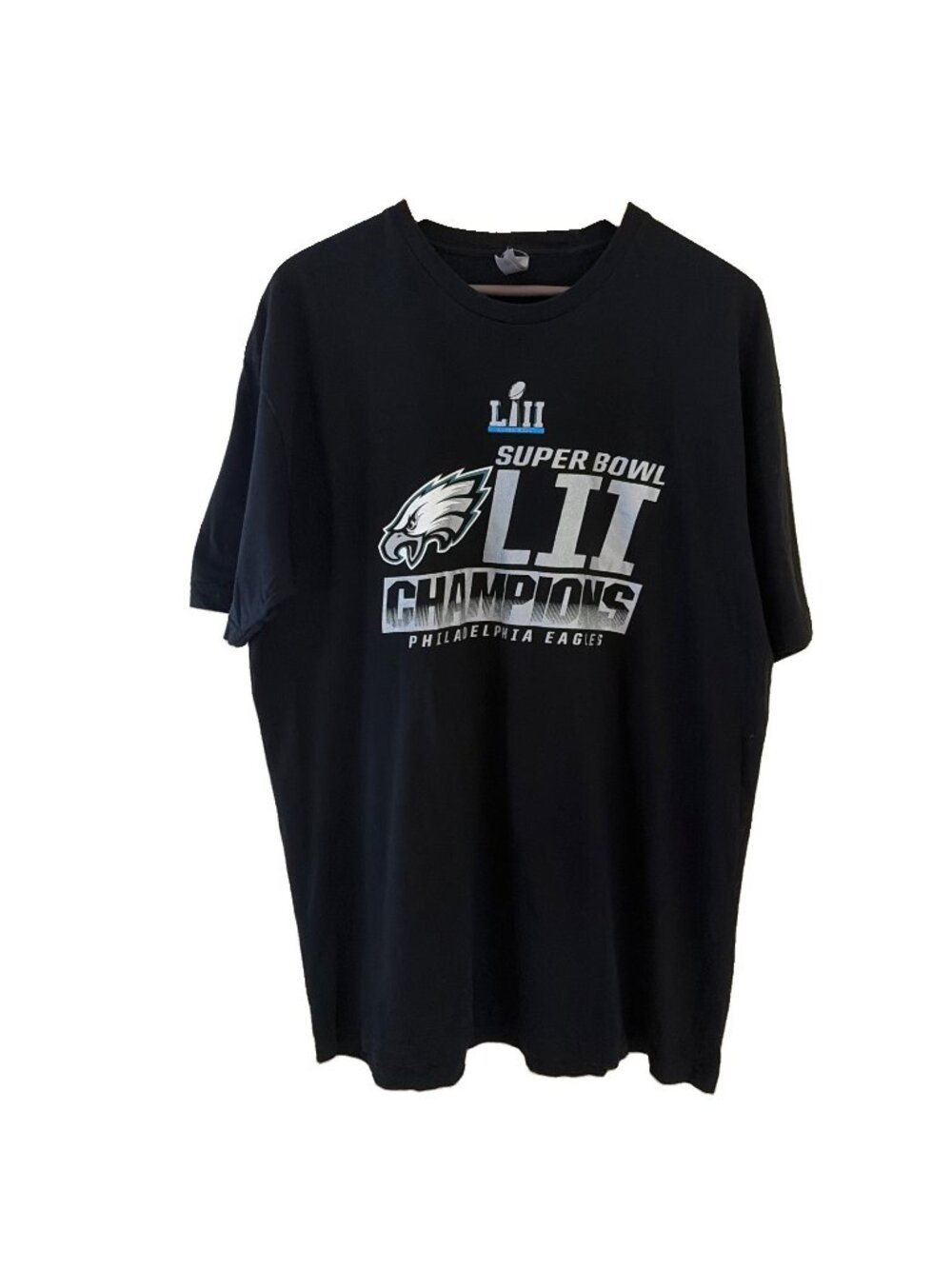 Philadelphia Eagles Super Bowl LII (52) Champions Graphic T-Shirt Size XXL NFL